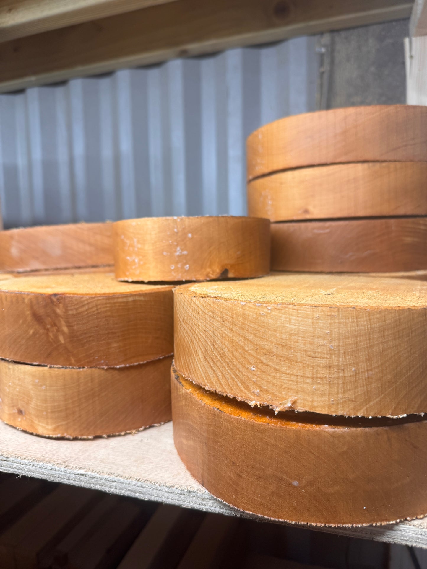 Alder woodturning blanks