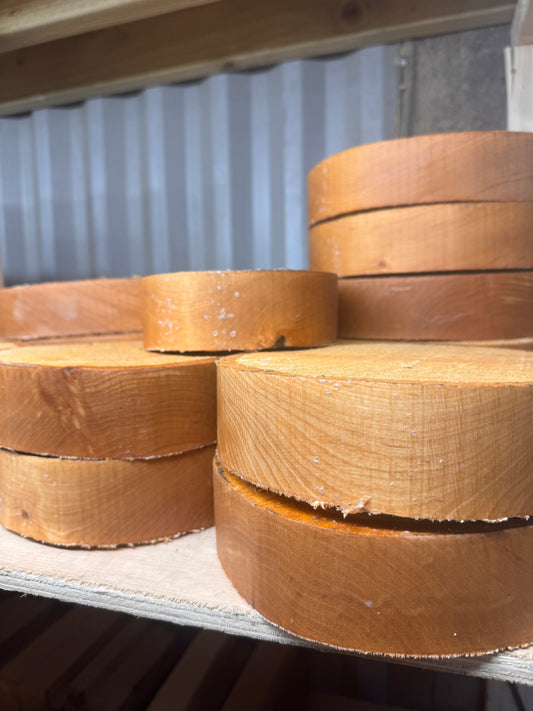 Alder woodturning blanks