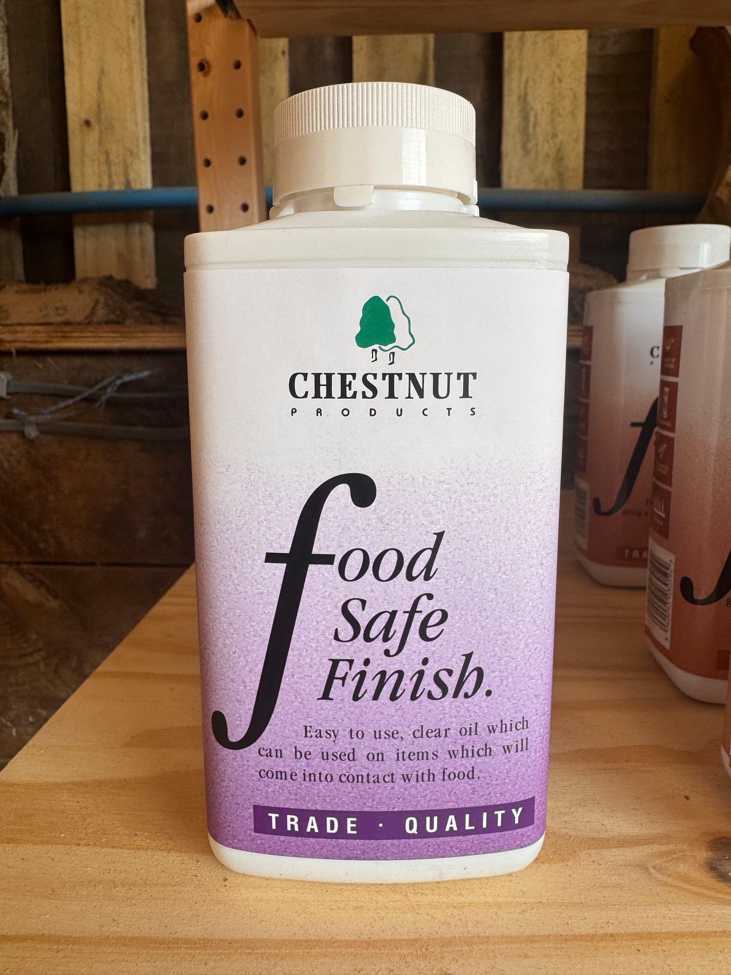 Chestnut Food Safe Finish