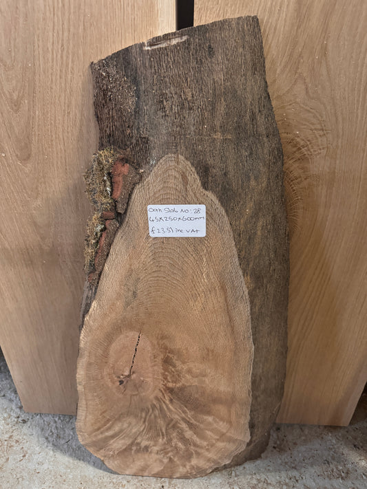 Oak slab NO: 28