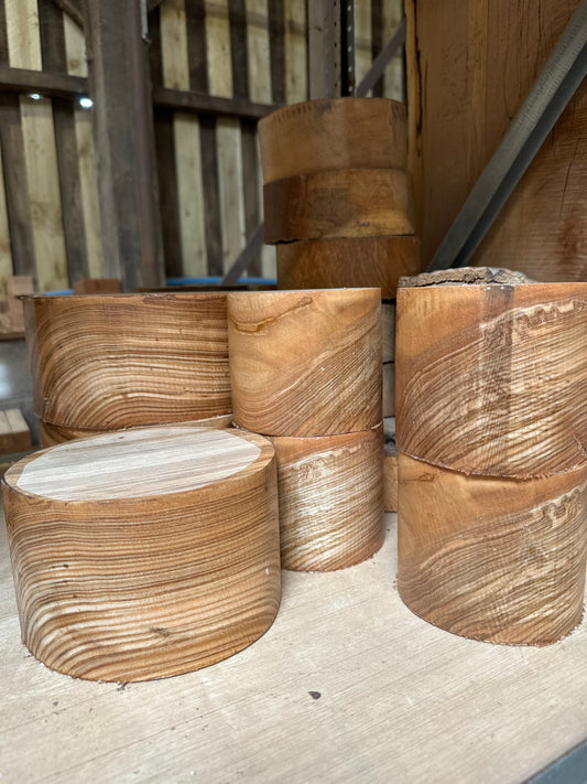 Ash woodturning bowl blanks