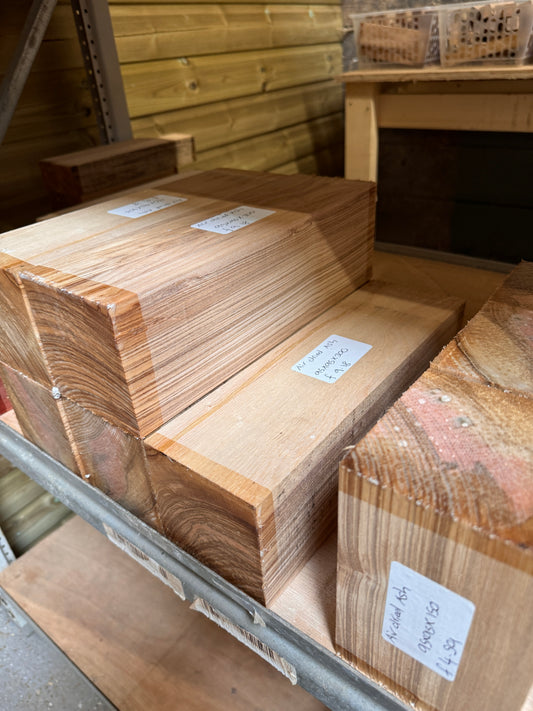 English ash spindle blanks/vase blanks.