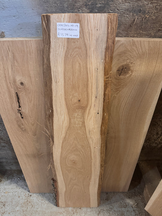 Oak slab NO: 19