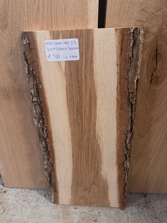 Oak slab NO: 25