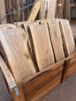 Live edge craft boards. Oak,
