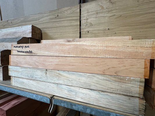 Monterrey pine spindle blanks