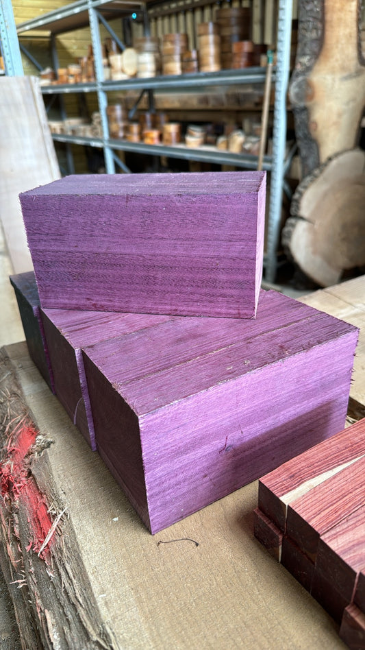 Purple Heart 100x100x200mm